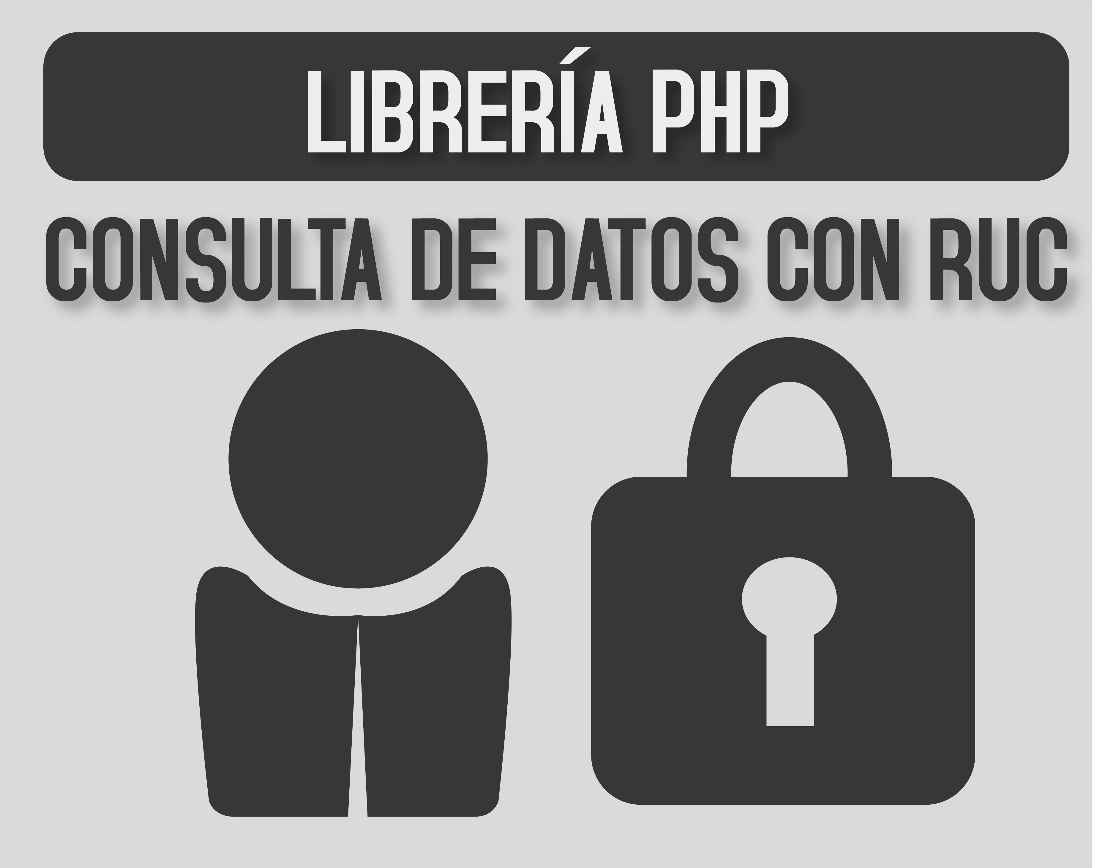 WS LIBRERIA DE CONSULTA DE DATOS CON RUC PHP